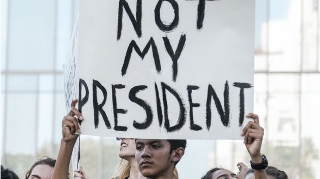 Protestas contra Trump