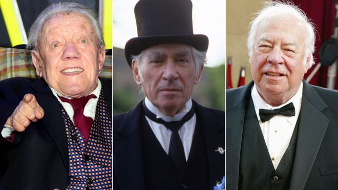 Kenny Baker, Frank Finlay and George Kennedy