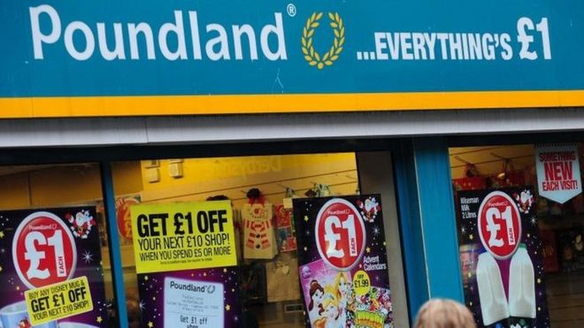 Poundland store