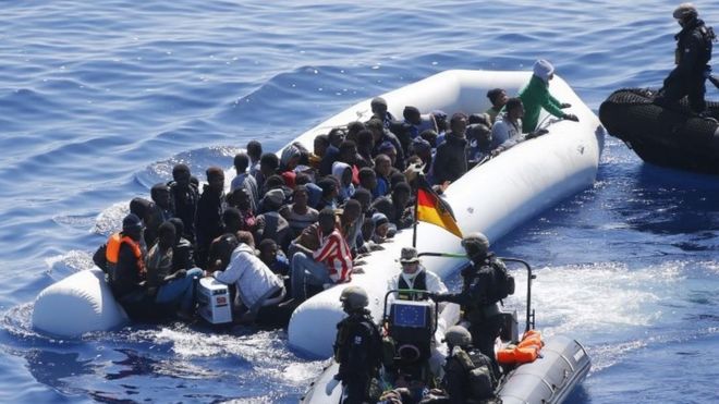 EU MISSION `FAILING TO DISRUPT PEOPLE SMUGGLING FROM LIBYA