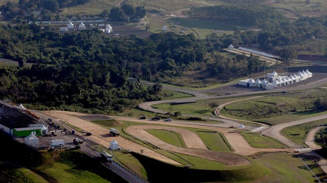 Mountain Bike Center in the Extreme Park at Deodoro