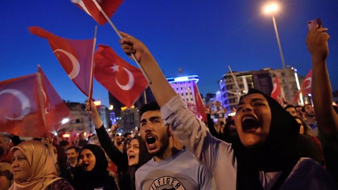 Protesta en Turquía