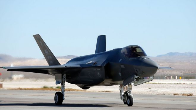 Lockheed Martin shares suffer after Trump F-35 tweet