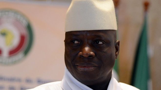 Rais Yahya Jammeh ameiongoza Gambia tangu 1994