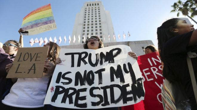 Protesta en Los Ángeles