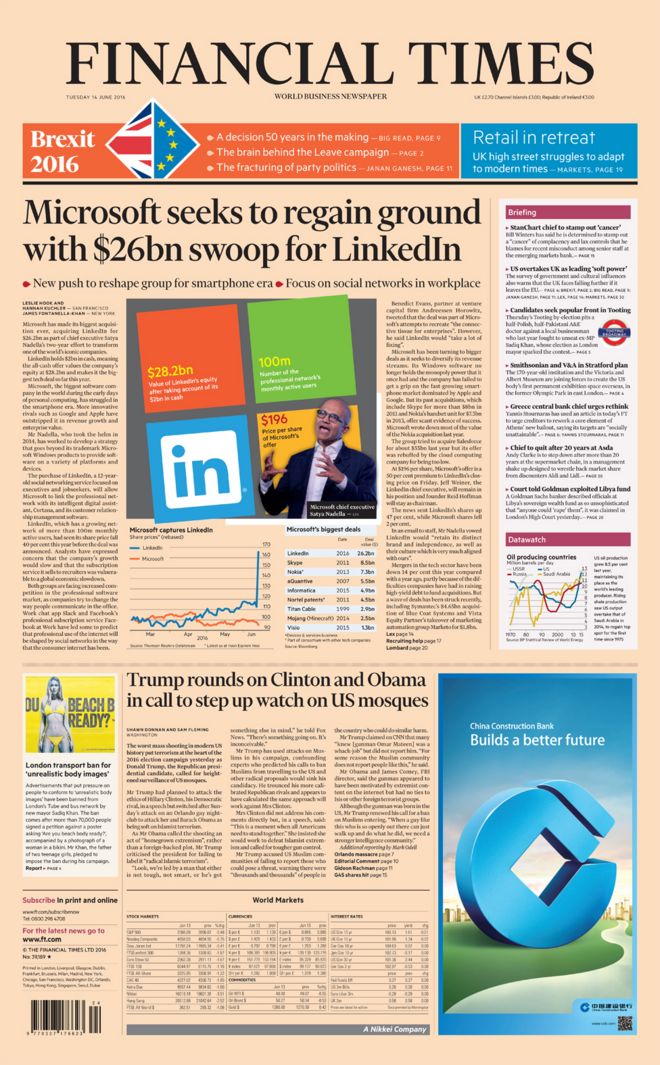 ft front page