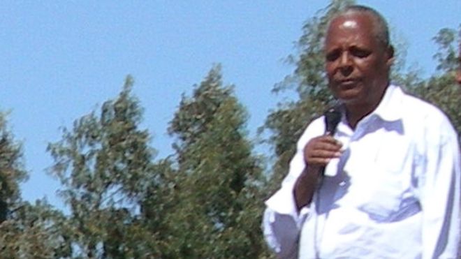Ethiopian opposition leader Merara Gudina