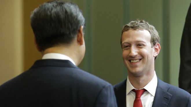 习近平会见扎克伯格