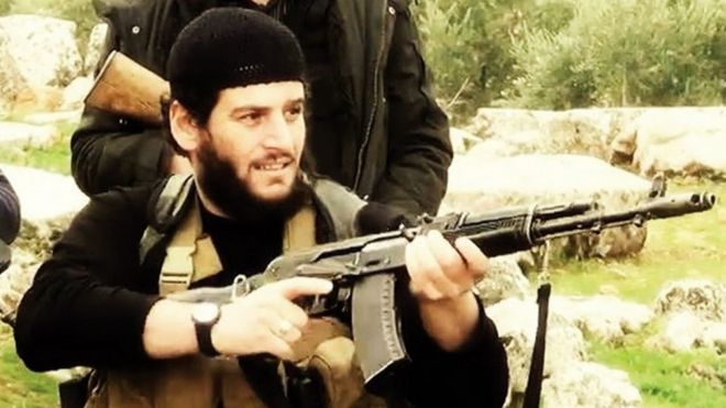 Shaykh Abu Muhammad al-Adnani (sourced from Islamic State English-language magazine Dabiq)