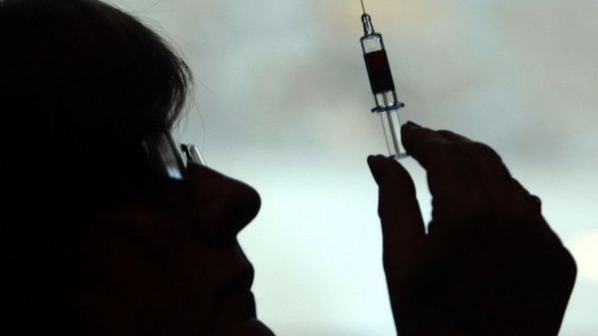 File photo dated 05/10/09 of a nurse preparing a syringe