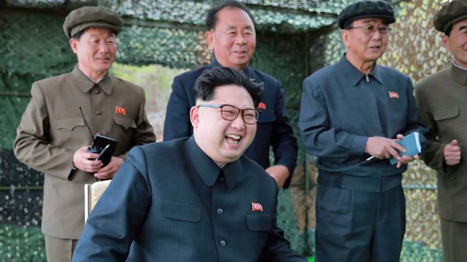 صور لبعض الاحداث المهمة التي وقعت عام 2016 _93125570_northkorea_160425_thispicturereleasedfromnorthkorea%27sofficialkoreancentralnewsagency-kcnaonapril242016showsn