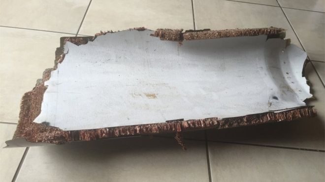 Plane part found in Mozambique in December