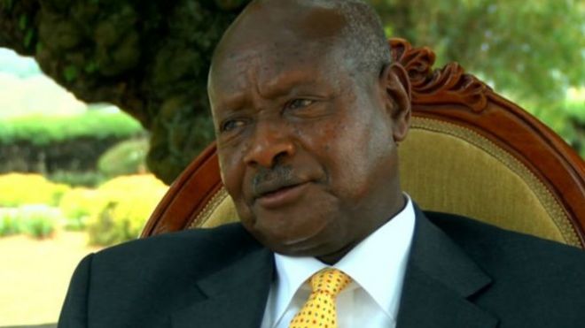 Rais Yoweri Museveni wa Uganda