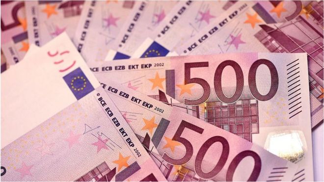 €500 notes