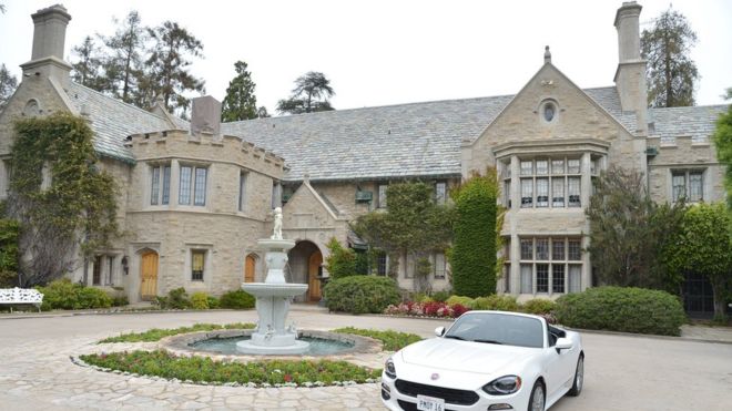 The Playboy mansion