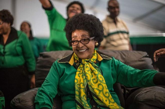 Winnie Madikizela-Mandela alikuwa mke wa Nelson Mandela