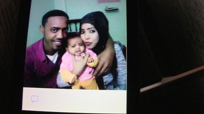 La familia de Muaz Ayimo