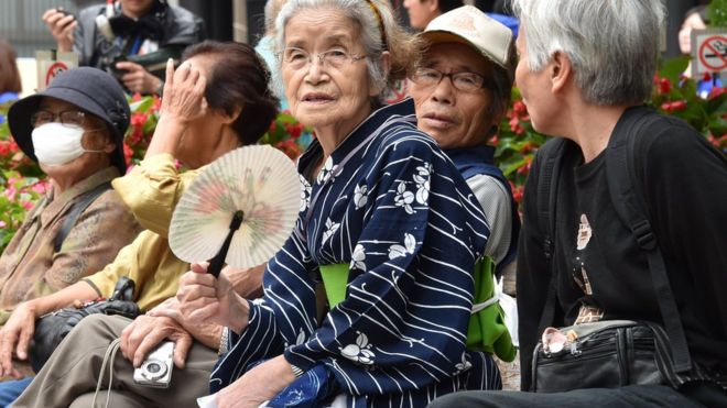 Japan older population