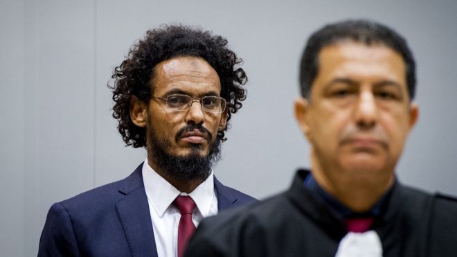 Ahmad al-Faqi al-Mahdi at the ICC on 30 September 2015