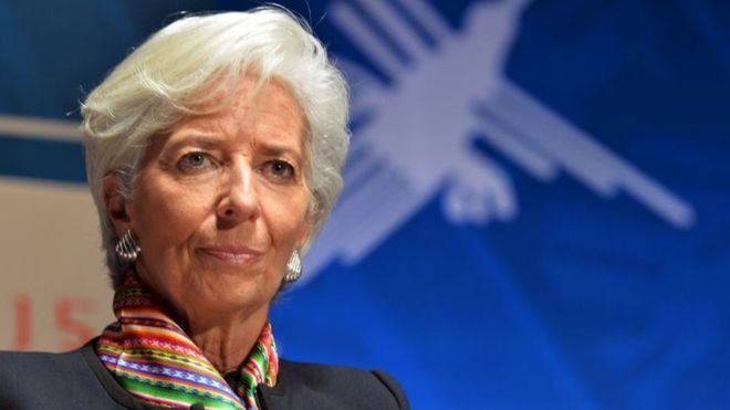 IMF chief Christine Lagarde. Photo: October 2015