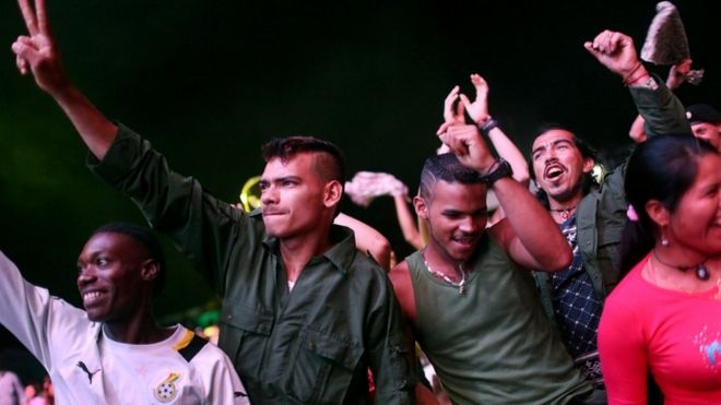 Farc rebels at the group's 10th Conference in the remote Yari plains