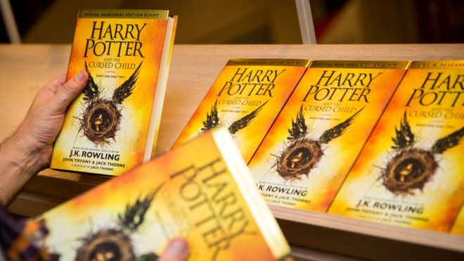 Copies of Harry Potter and the Cursed Child