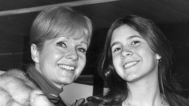 Debbie Reynolds e Carrie Fisher