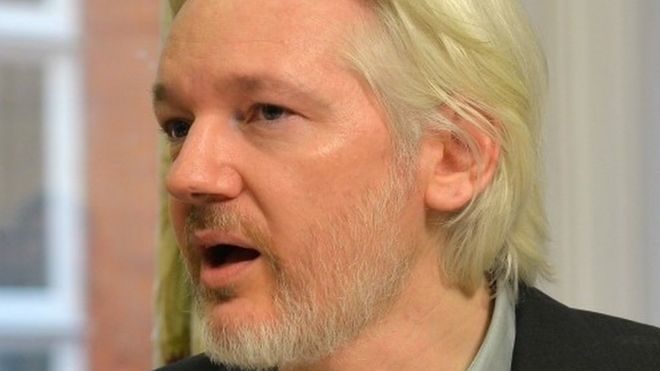 Julian Assange in 2014