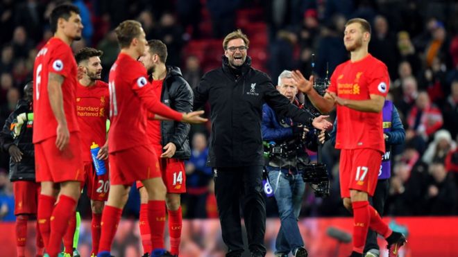 ليفربول المركز التانى قائمة الدورى