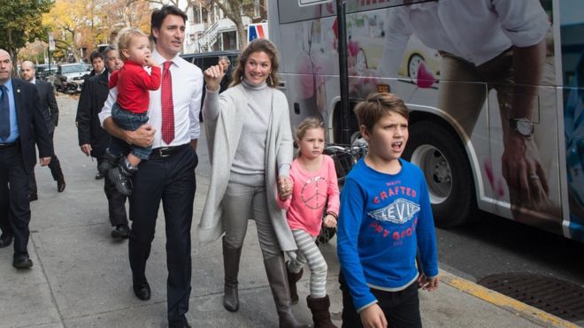 Trudeau has used Canadian taxpayers' money to fund child care for his three children.