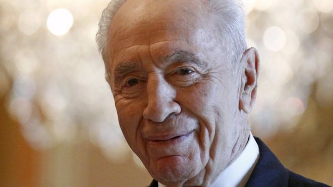 Former Israel Prime Minister Shimon Peres