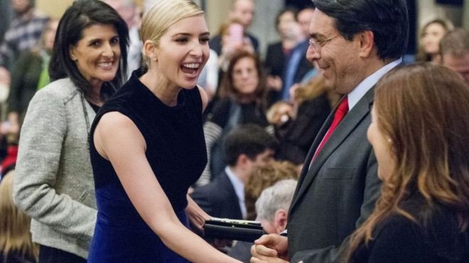 Ivanka 'kushoto' amekana mara kwa mara kuhusika katika nafasi yoyote ya serikali