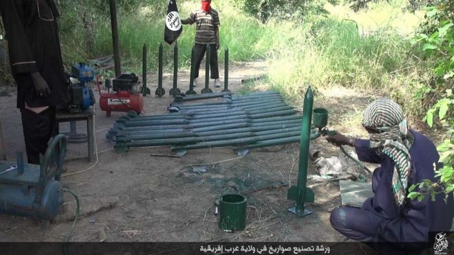 Nigeria’s Boko Haram reveals rocket-making factory