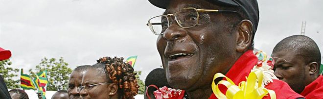 Zimbabwe's leader Robert Mugabe