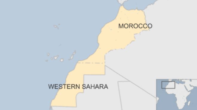 Ramani ya Morocco