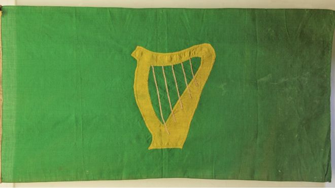 celtic harp flag