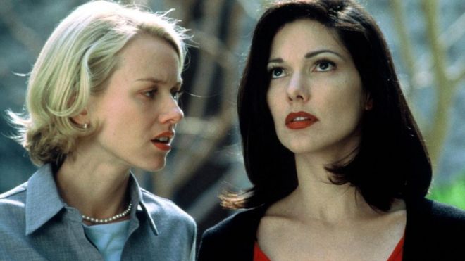 Escena de "Mullholland Drive" con Naomi Watts