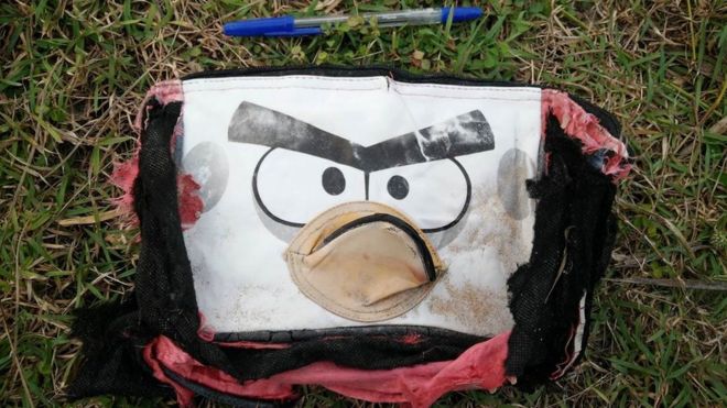 Foram descobertos cerca de 20 itens, incluindo bolsa 'Angry Birds'