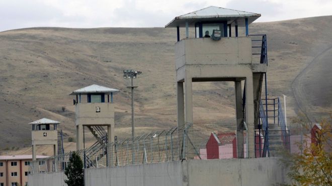 Sincan prison outside Ankara.