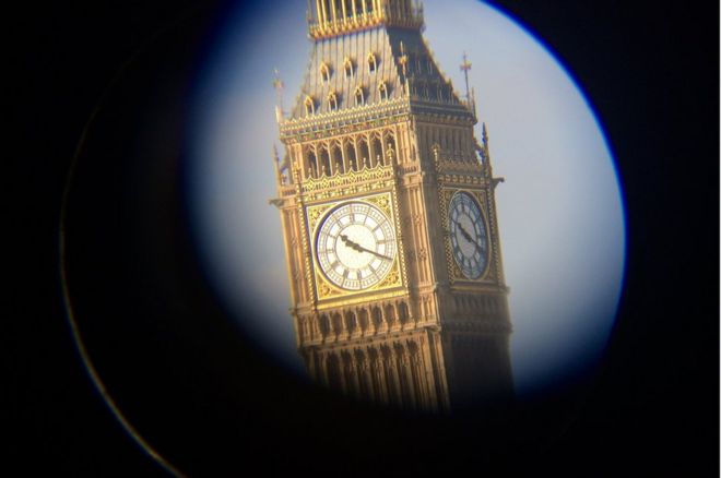 Big Ben, in Westminster