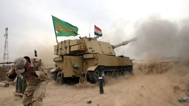 القوات العراقية تتقدم في عدد من محاور الموصل مدعومة بطائرات التحالف