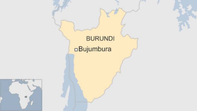 Ramani ya Burundi