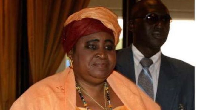 Makamu wa rais wa Gambia Isatou Njie-Saidy