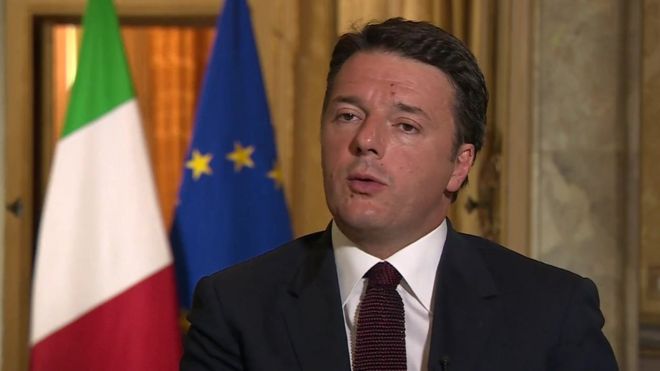 Brexit: Italian PM Matteo Renzi warns UK over EU rights Brexit: Italian PM Matteo Renzi warns UK over EU rights