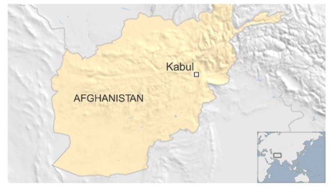 Map of Kabul