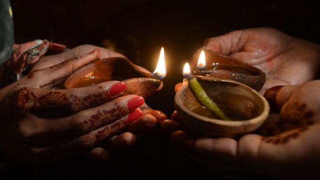 Diwali lamps