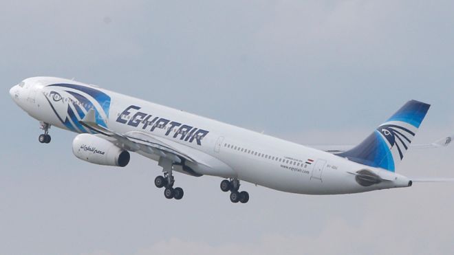 An EgyptAir Airbus A330 takes off from Paris Charles De Gaulle Airport (file photo)