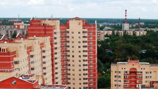 Elektrostal is a city of 155,000 some 50km east of Moscow