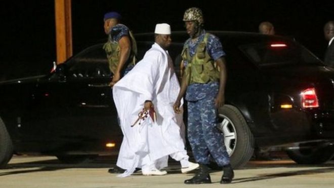 Yahya Jammeh aondoka Gambia, nakuacha hazina tupu