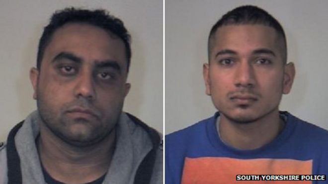 Mohammed Gulzar (left) and Shoaib Nawaz were jailed for their part in the fraud - _72512465_c4ccomposite